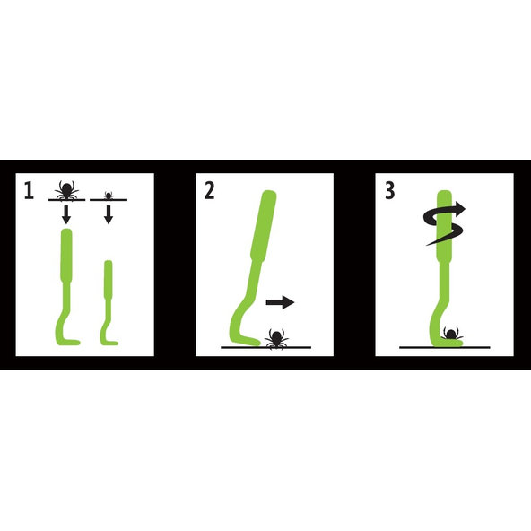 Pet Nova háčik na vyberanie kliešťov - set 2ks