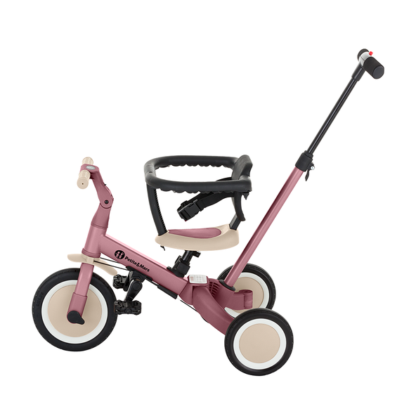 PETITE&MARS Trojkolka multifunkčná 5v1 Turbo Dusty Rose