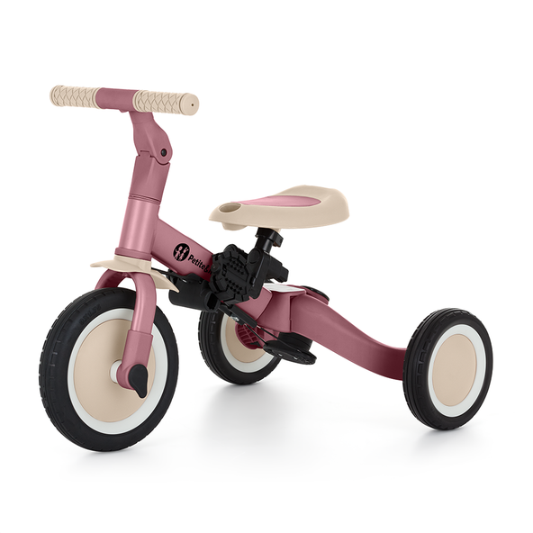 PETITE&MARS Trojkolka multifunkčná 5v1 Turbo Dusty Rose