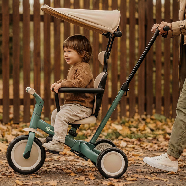 PETITE&MARS Trojkolka multifunkčná 5v1 Turbo Plus Desert Sand