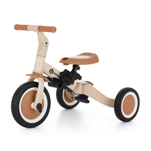 PETITE&MARS Trojkolka multifunkčná 5v1 Turbo Plus Desert Sand