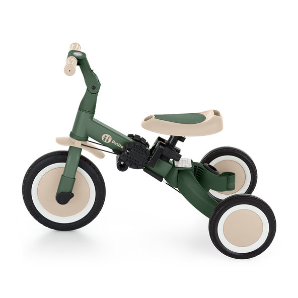 PETITE&MARS Trojkolka multifunkčná 5v1 Turbo Plus Misty Green