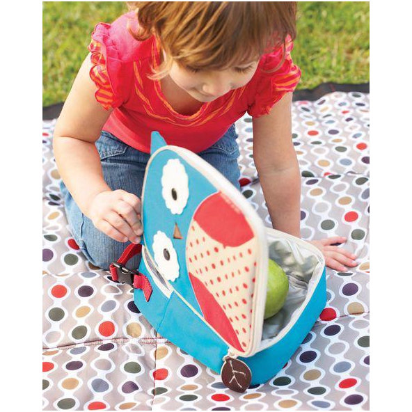 SKIP HOP Zoo batôžtek desiatový Sovička 3+