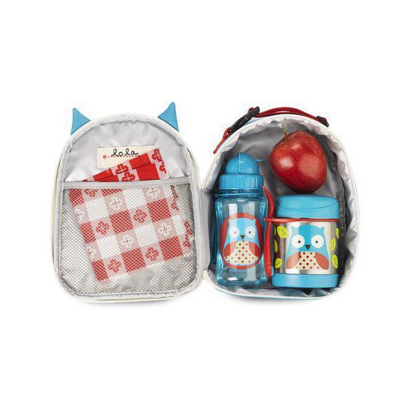 SKIP HOP Zoo batôžtek desiatový Sovička 3+