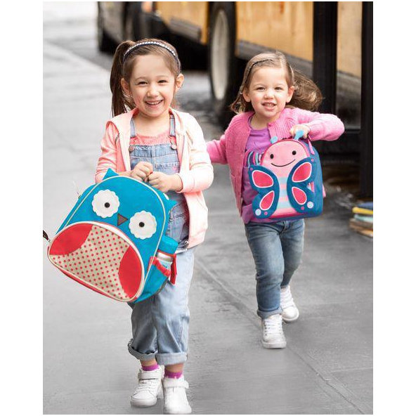 SKIP HOP Zoo batôžtek desiatový Motýlik 3+