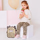 Zoo Hrnček so slamkou bez PVC a BPA Leopard 12m+