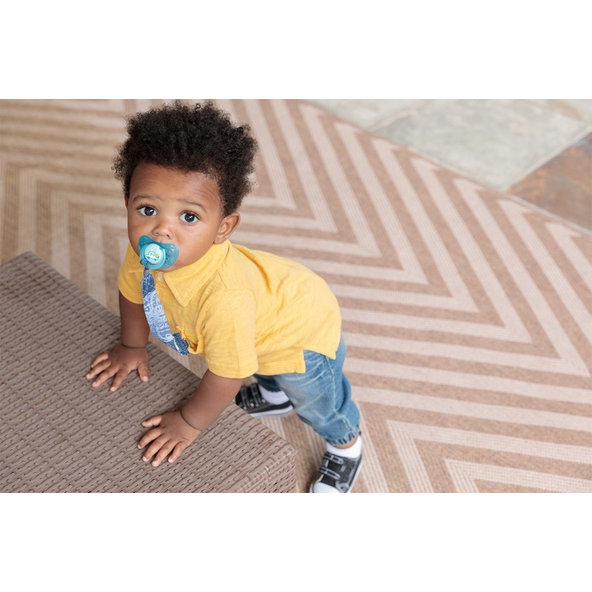 CHICCO Cumlík Physio Air latex dievča 2 ks (16-36 m+)