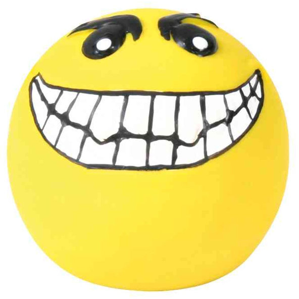 TRIXIE Smiley latex/polyester fleece hračka pre psy 6cm