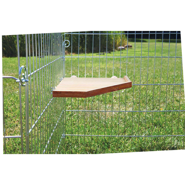 TRIXIE rohová polička pre morčatá 28 × 28cm