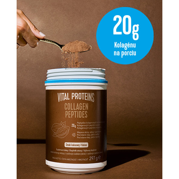 VITAL PROTEINS COLLAGEN PEPTIDES prášok s príchuťou kakao 297g