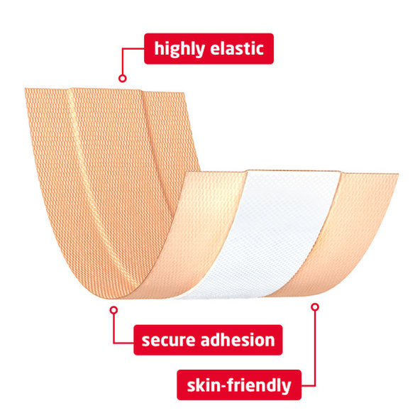 LEUKOPLAST ELASTIC pás 6cmx1m, 1ks