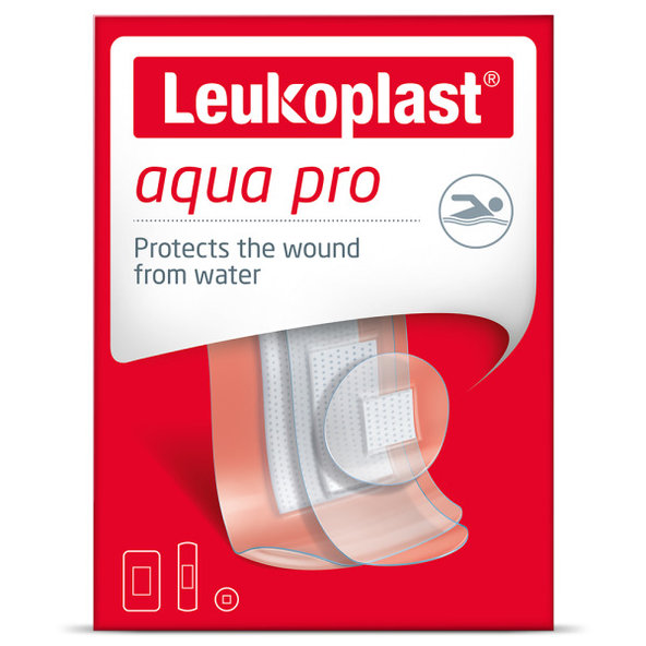 LEUKOPLAST AQUA PRO Vodeodolná náplasť na rany, 3 veľkosti 20ks