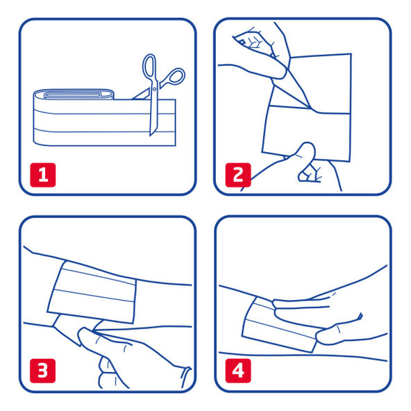 LEUKOPLAST STRONG pás 6cmx1m, 1ks