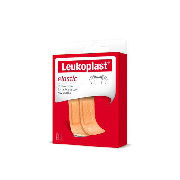 LEUKOPLAST ELASTIC  Elastická náplasť na rany, 2 veľkosti 20ks