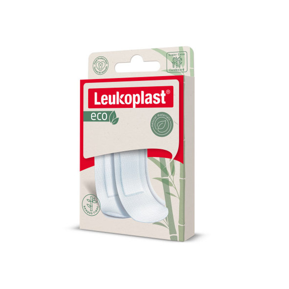 LEUKOPLAST Eco Strips náplasť na rany, 2 veľkosti 20ks