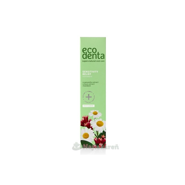 EcoDenta Sensitivity Relief zubná pasta 100 ml