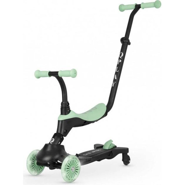 QPLAY Odrážadlo a kolobežka Sema Evo 6v1 Jade Green 12 m+