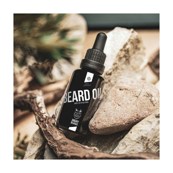 Angry Beards Christopher Traveller Olej na bradu a fúzy 30 ml
