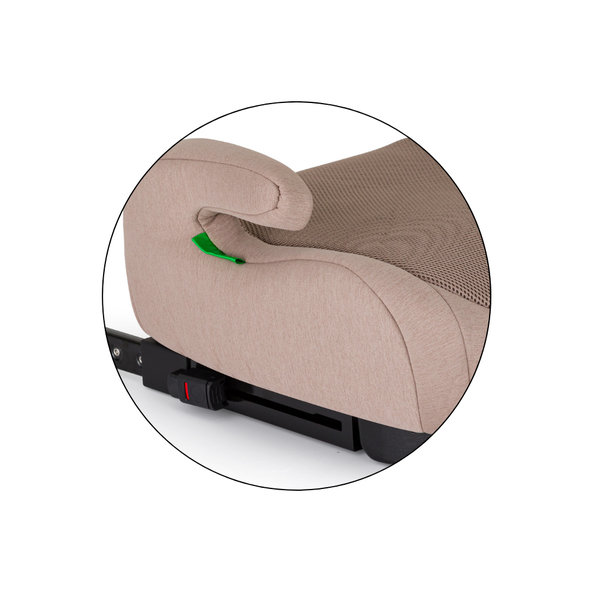 PETITE&MARS Podsedák Optimus Pro i-Size Air Tan Brown 125-150 cm