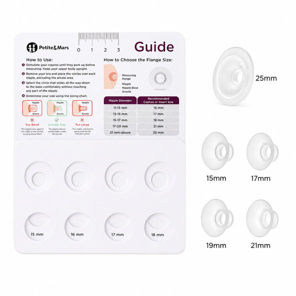 PETITE&MARS Odsávačka materského mlieka elektrická handsfree Gaia Duo