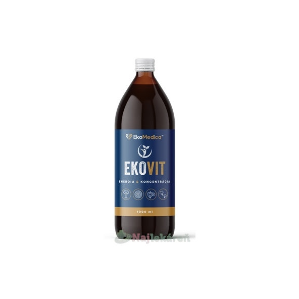 EkoMedica SK Ekovit Energia a Koncentrácia nápoj 1000 ml