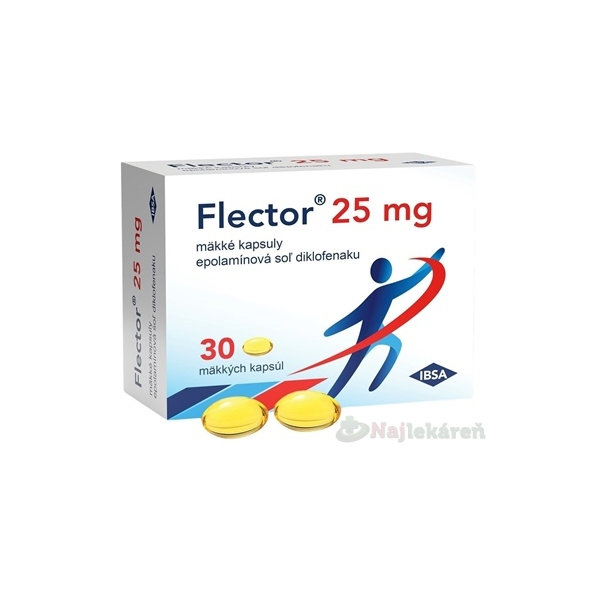 Flector 25 mg 30 kapsúl