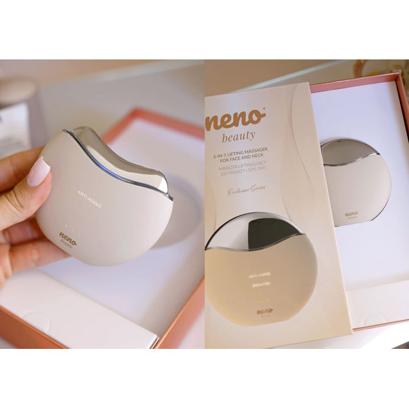 NENO Beauty Auri 5v1 masážny prístroj na tvár a krk