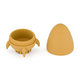 PETITE&MARS Hračka do vody s kefkou Splashy Rocket Intense Ochre 6m+