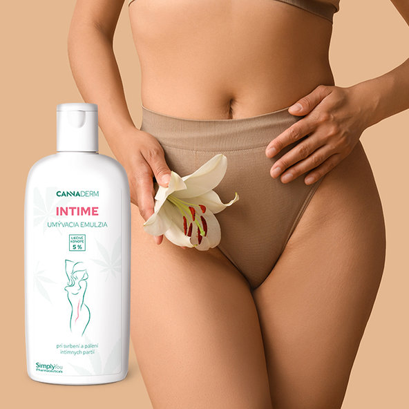 Cannaderm INTIME umývacia emulzia 200ml