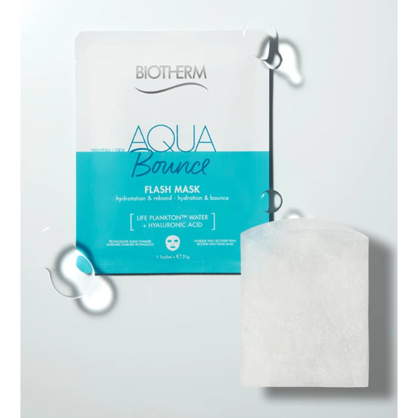 BIOTHERM Aqua Bounce Flash hydratačná pleťová maska 1ks