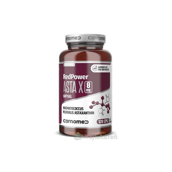 Carno Med RedPower ASTA X 8 mg 120 kapsúl