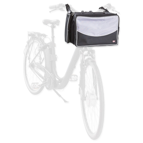 Box na bicykel, 41×26×26cm čierno-šedý