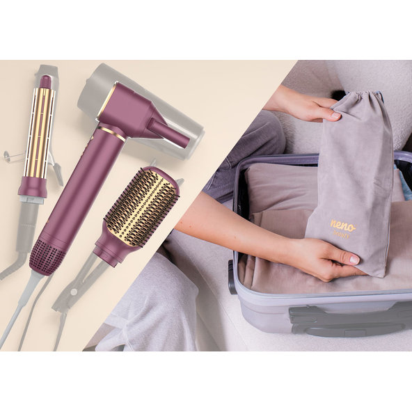 NENO Beauty Profesionálny fén s ionizáciou a kulmou Vio