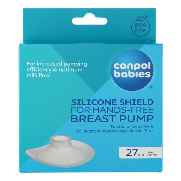 Canpol Babies Silikónový lievik k odsávačke Hands-Free 27 mm