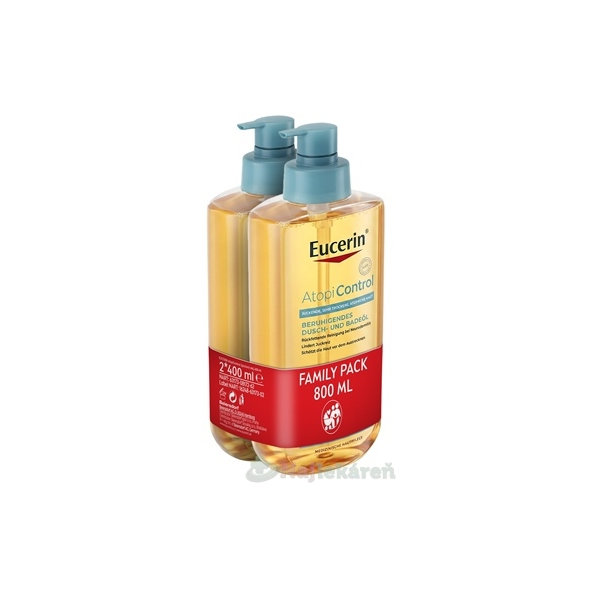 Eucerin AtopiControl Sprchový olej 2x400ml