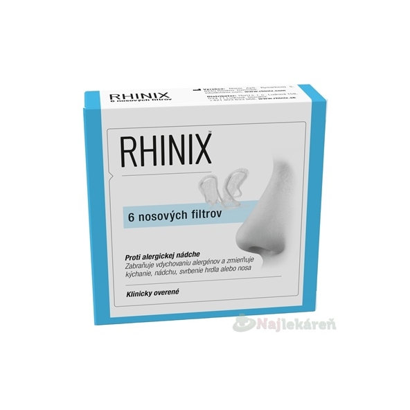 RHINIX Nosové filtre veľkosť M 6ks