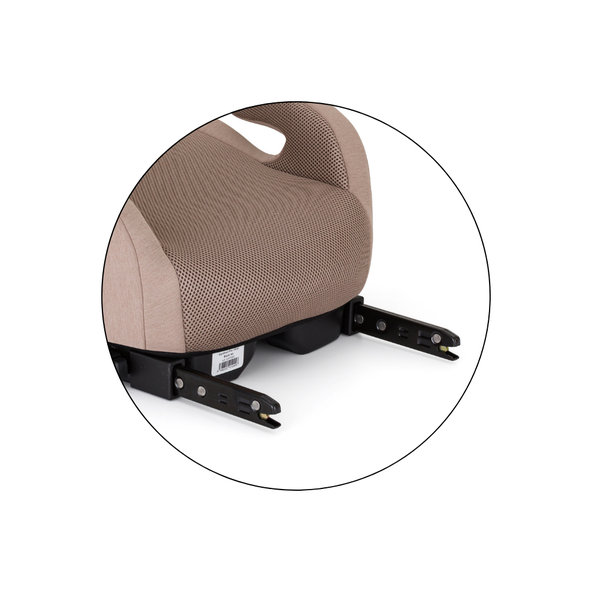 PETITE&MARS Podsedák Optimus Pro i-Size Air Tan Brown 125-150 cm