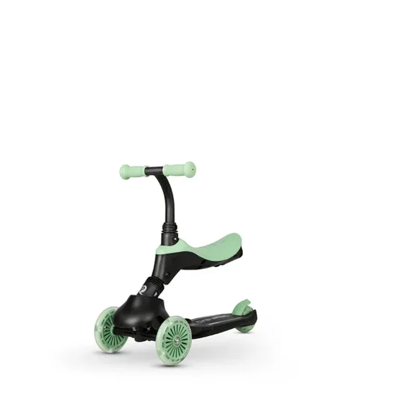 QPLAY Odrážadlo a kolobežka Sema Evo 6v1 Jade Green 12 m+