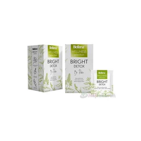 Biogena WELLNESS BRIGHT DETOX bylinný čaj 20x1,6g