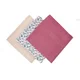 PETITE & MARS Sada plienok Moussy Pink Meadow 68 x 68 cm 3 ks