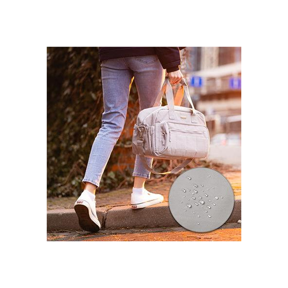 BABYONO Taška prebaľovacia cestovná grey