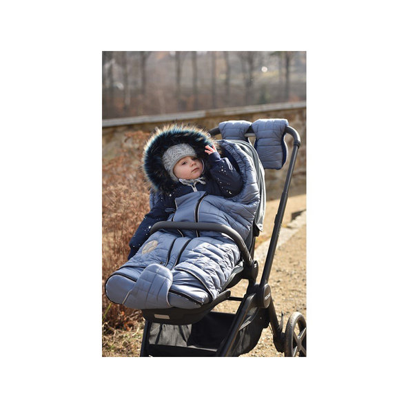 LITTLE ANGEL Fusak Exclusive prešiv Mazlík Outlast® 45x90cm,50x100cm oceľovo mod./mod.