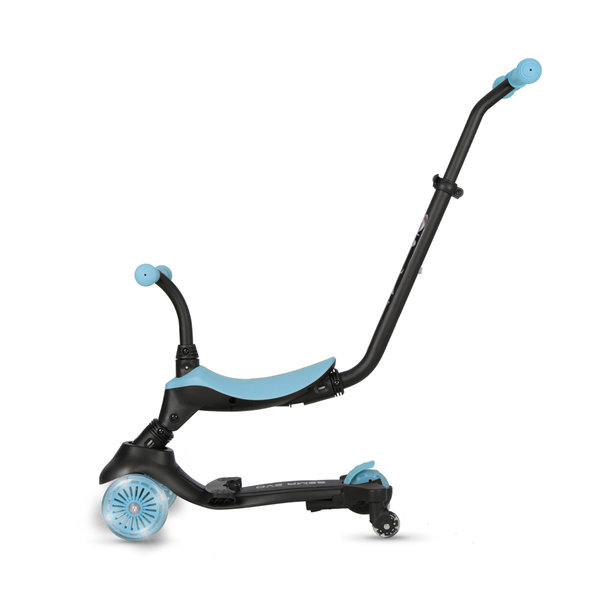 QPLAY Odrážadlo a kolobežka Sema Evo 6v1 Sky Blue 12 m+