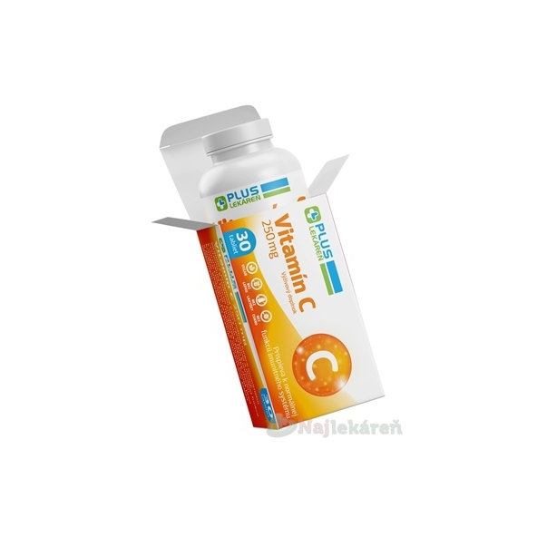 Plus Lekáreň Vitamín C 250 mg 30 tabliet