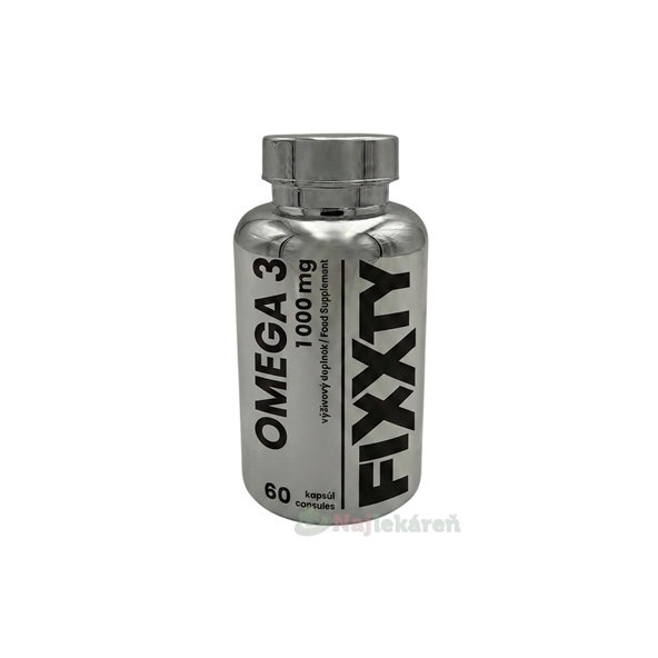 Fixxty Omega 3 1000 mg 60 kapsúl
