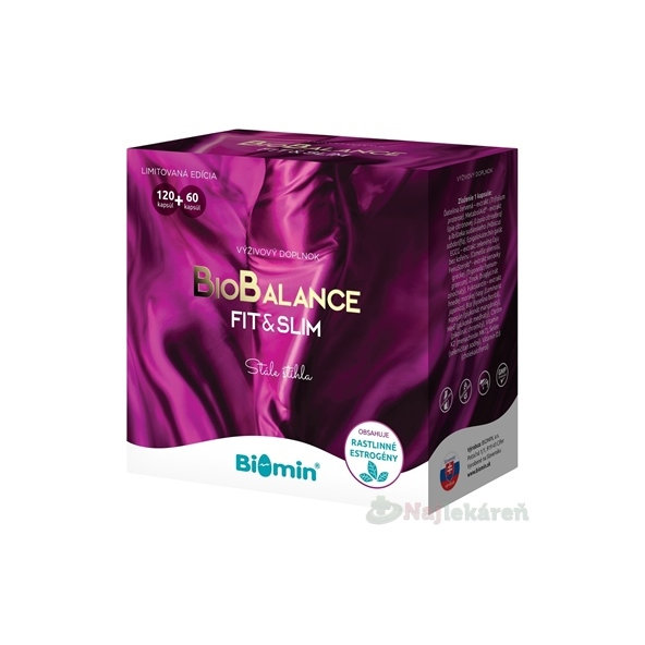 Biomin BioBalance FIT&SLIM 120+60 kapsúl