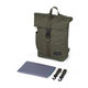 PETITE&MARS Batoh prebaľovací na kočík Jackob Military Green