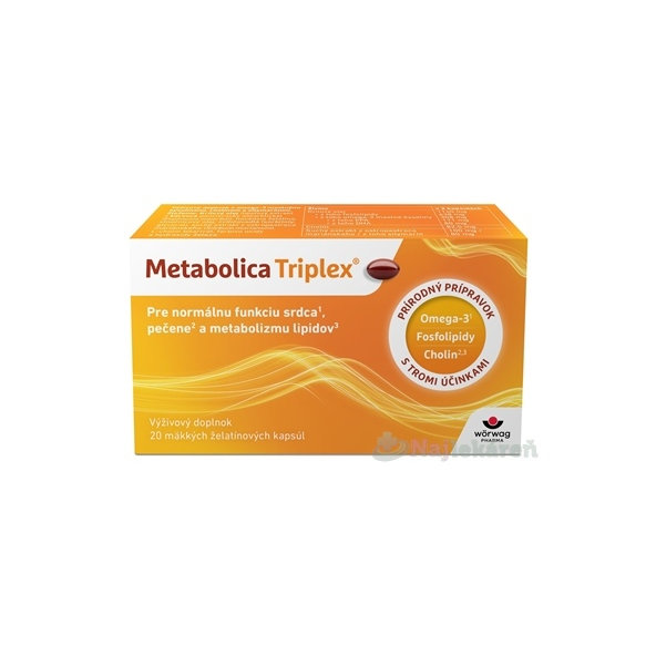 Metabolica Triplex 20 kapsúl