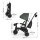 KINDERKRAFT Trojkolka Jazz 3 Green 9m+