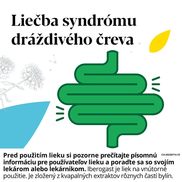 Iberogast na liečbu žalúdočno-črevných ochorení 20ml